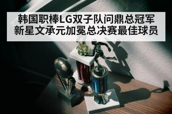 韩国职棒LG双子队问鼎总冠军新星文承元加冕总决赛最佳球员